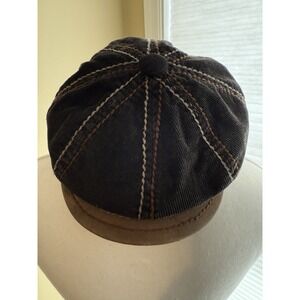 Stetson Men's Midland Brown Corduroy Trapper Hat Med NWT Brown Vintage Cap Rare!